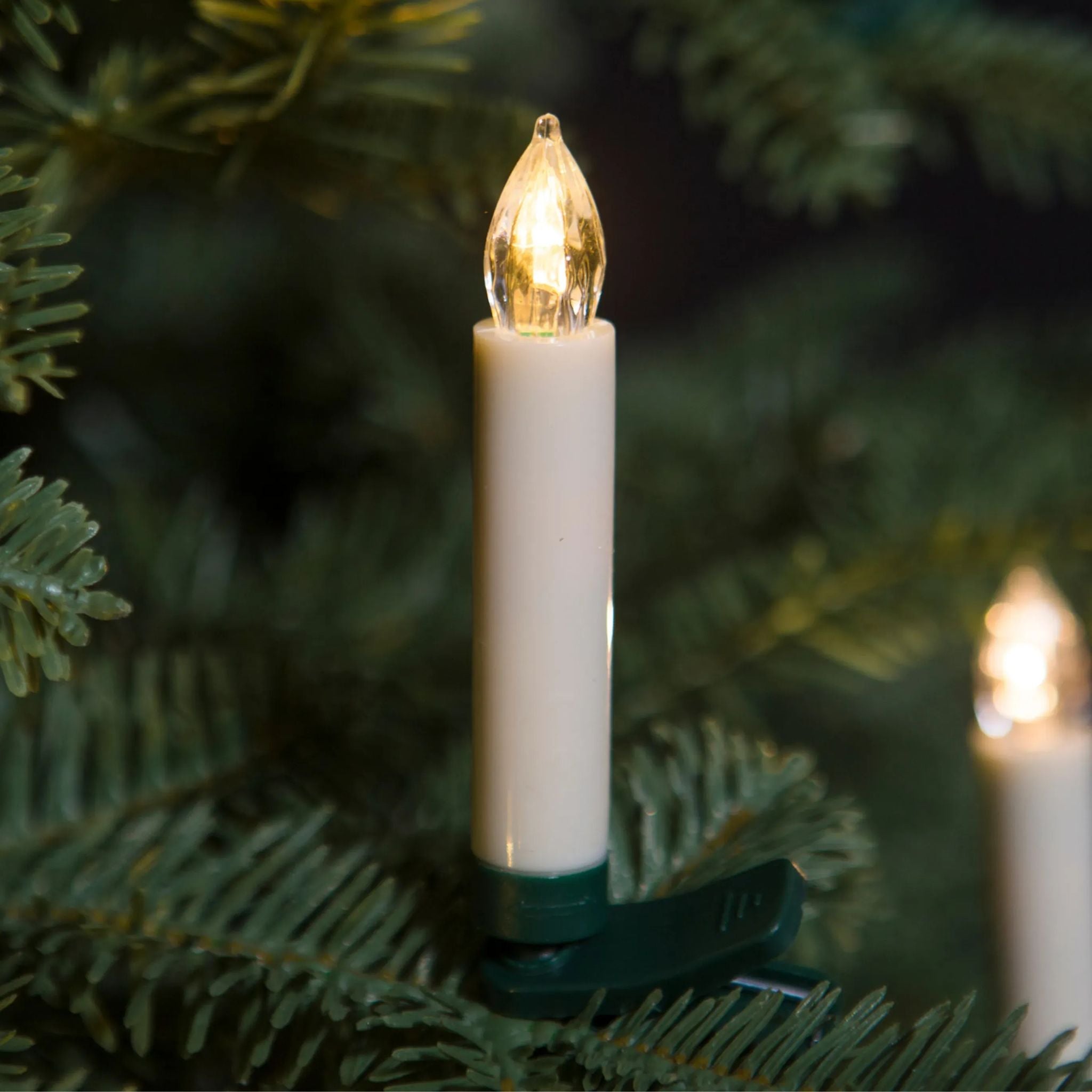 Christmas Tree LED Candles - Set of 10